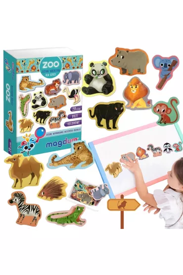 Maksik Zoo - zestaw magnes�w