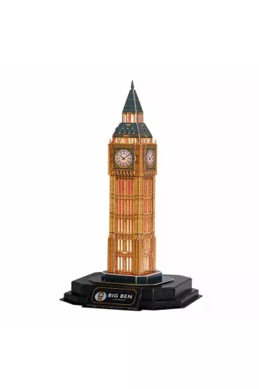 Puzzle 3D Big Ben LED Cubic Fun
