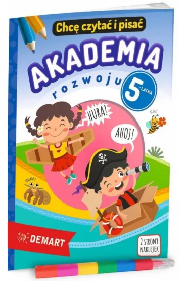 Akademia rozwoju 5-latka. Chc� czyta� i pisa� - Anna Borchard