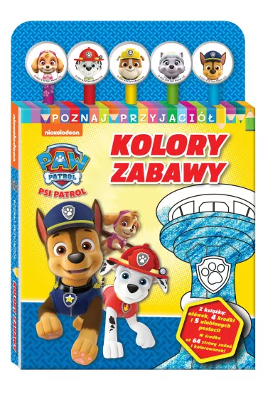 Psi Patrol Poznaj przyjaci� 1. Kolorowe zabawy
