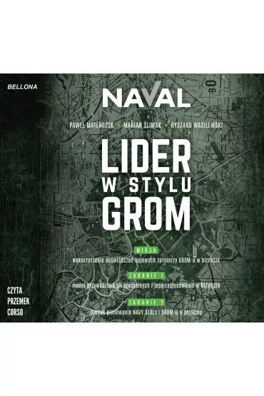 Audiobook Lider w stylu GROM mp3 - Naval, Ryszard Wasilewski, Marian  �limak