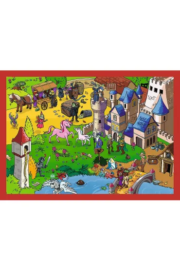 Puzzle 4w1 - Podr�e Treflik�w (35+48+54+70 el.)