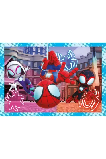 Puzzle 4w1 - SuperColor. Spidey (12+16+20+24 el.) Clementoni