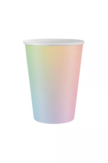 Godan Kubeczki papierowe ombre 266ml 6 szt.