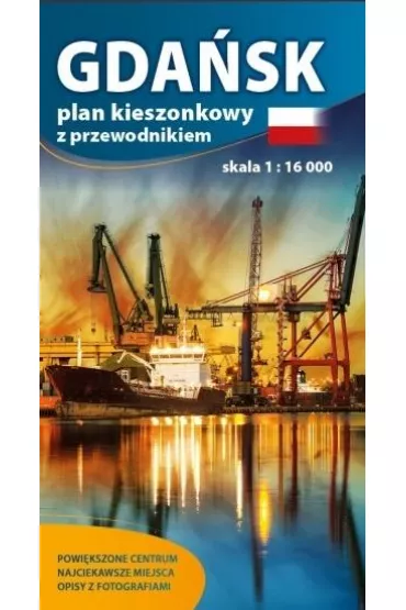 Plan kieszonkowy z przewod. - Gda�sk 1:16 000