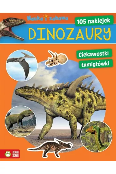 Dinozaury z naklejkami