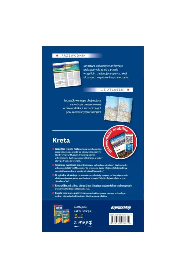 Kreta przewodnik z atlasem 2023 - Ewelina Szeratics