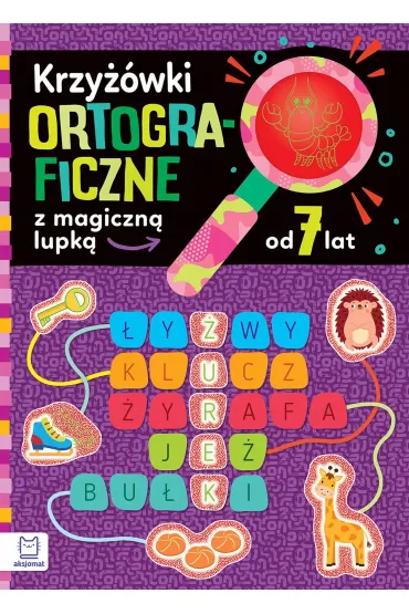 Krzy��wki ortograficzne z magiczn� lupk� od 7 lat - Bogus�aw Michalec