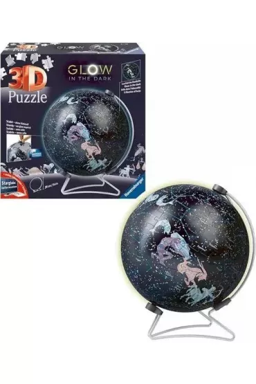Puzzle 190 el. 3D Globus konstelacje Ravensburger