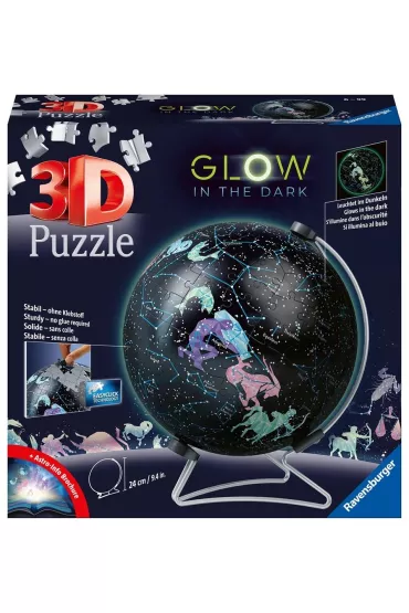 Puzzle 190 el. 3D Globus konstelacje Ravensburger