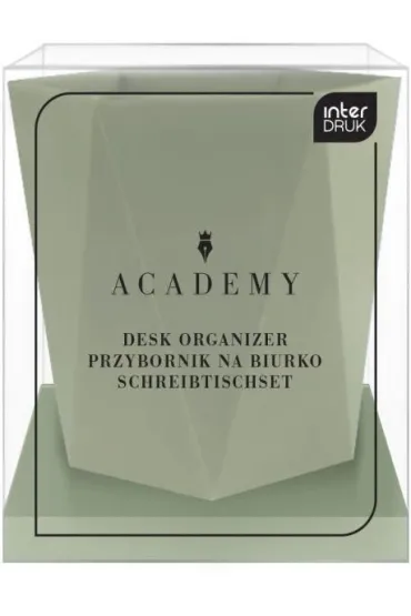 Interdruk Przybornik na biurko Academy Zielony