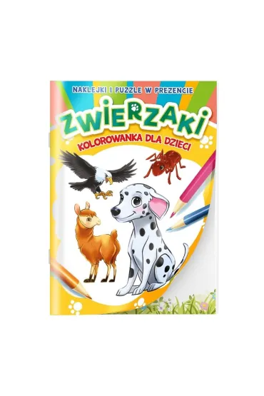 Zwierzaki. Kolorowanka dla dzieci