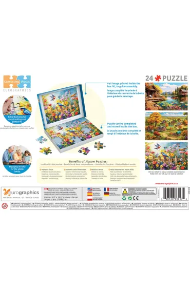 Puzzle 24 Birds by Lauai 6724-6017 Eurographics