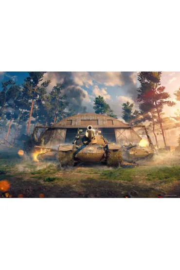 Puzzle Gaming 1000 el. World of Tanks Wingback Good Loot