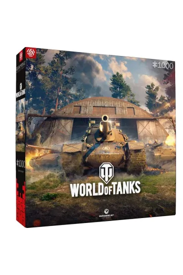 Puzzle Gaming 1000 el. World of Tanks Wingback Good Loot