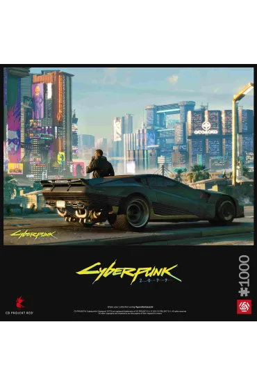 Puzzle Gaming 1000 el. Cyberpunk 2077: Mercenary on the Rise Good Loot