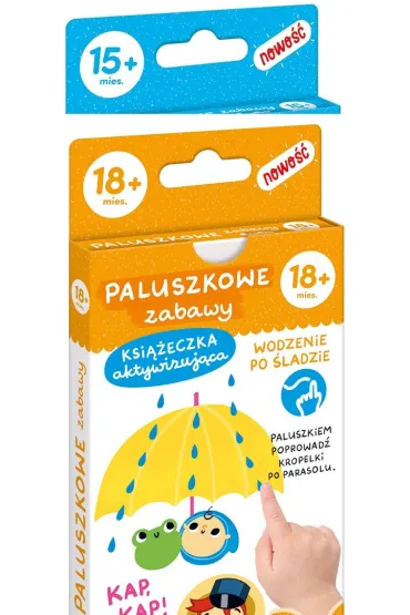 Paluszkowe zabawy CzuCzu. Ksi��eczka aktywizuj�ca 18m+