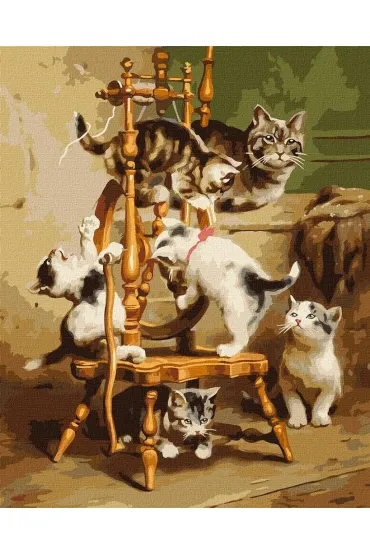Ideyka Malowanie po numerach - Weso�e zabawy 40x50cm