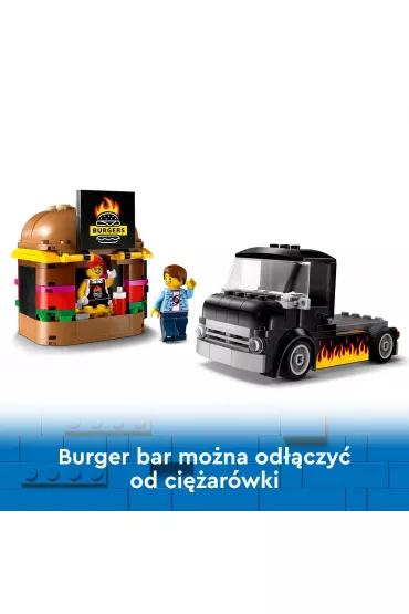 LEGO City Ciarwka z burgerami 60404