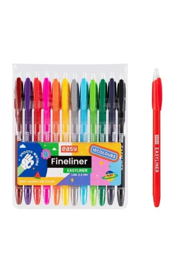 Easy Stationery Cienkopis Easyliner 12 szt.
