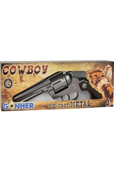 Rewolwer kowbojski Gonher 121/0 + 12 naboi Pulio