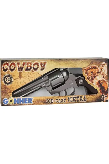 Rewolwer kowbojski Gonher 121/0 + 12 naboi Pulio