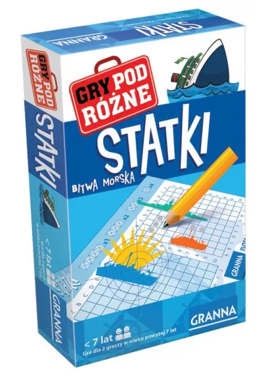 Statki. Bitwa morska. Gry podrne Granna