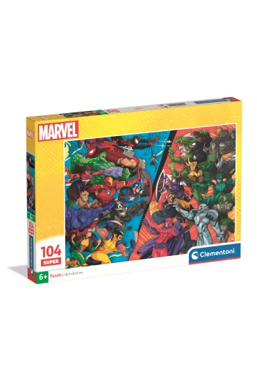 Puzzle 104 el. Super Marvel Clementoni