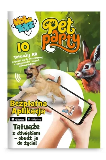 Tatua�e dla dzieci AR Pet Party Holotoyz