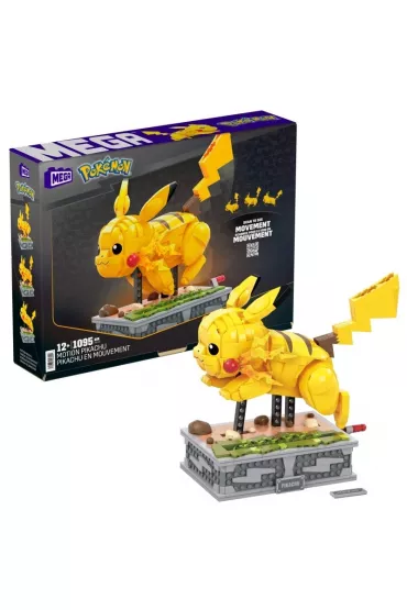 MEGA Pikachu Kolekcjonerski Pokemon do zbudowania