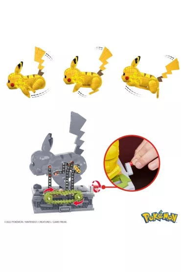 MEGA Pikachu Kolekcjonerski Pokemon do zbudowania