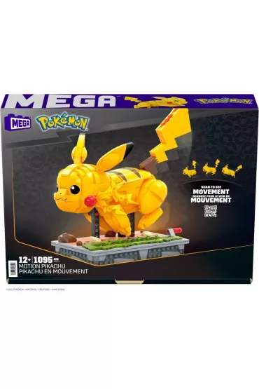MEGA Pikachu Kolekcjonerski Pokemon do zbudowania