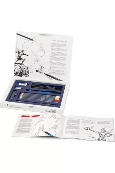 Faber-Castell Zestaw do rysowania komiks�w 15 element�w