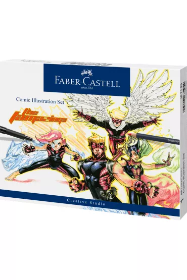 Faber-Castell Zestaw do rysowania komiks�w 15 element�w
