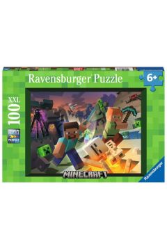 Puzzle XXL 100 el. Monster Minecraft 133338 Ravensburger