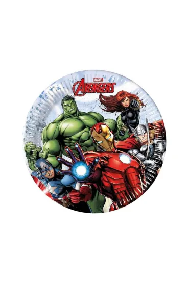 Procos Talerzyki papierowe Avengers 20cm 8 szt.