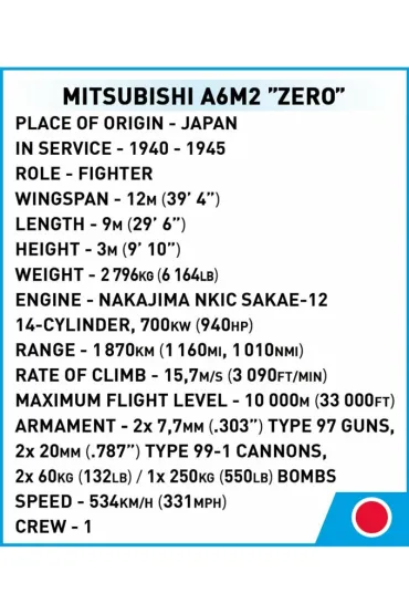 Mitsubishi A6M2 "Zero"