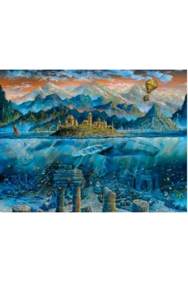 Puzzle 2000 el. 2D Wieloryb m�dro�ci Ravensburger