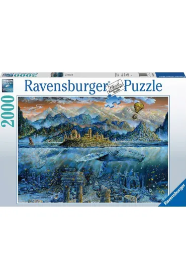 Puzzle 2000 el. 2D Wieloryb m�dro�ci Ravensburger