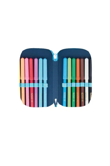 Herlitz Pi�rnik potr�jny z wyposa�eniem Jungle Safari