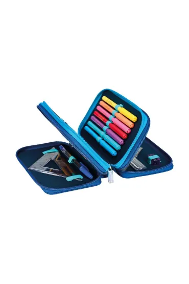 Herlitz Pi�rnik potr�jny z wyposa�eniem Jungle Safari