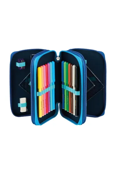 Herlitz Pi�rnik potr�jny z wyposa�eniem Jungle Safari