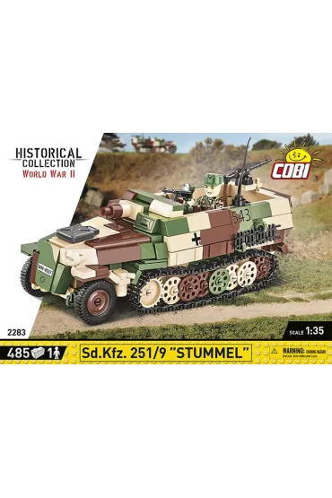 Historical collection wwii Sd.Kfz. 251/9 Stummel