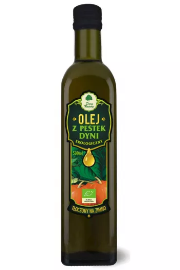Dary Natury Olej z pestek dyni toczony na zimno 500 ml Bio