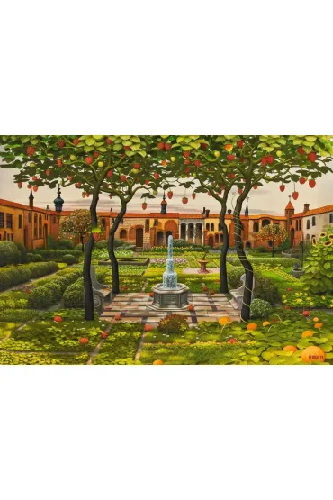 Puzzle 1500 Patio Art Collection CASTOR Castorland