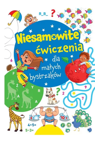 Niesamowite �wiczenia dla ma�ych bystrzak�w. Niebieska
