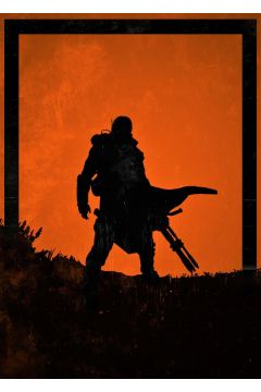 Dawn of Heroes - Lone Wanderer, Fallout - plakat 59,4x84,1 cm