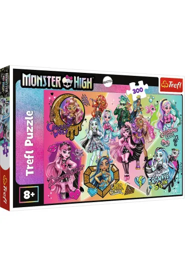 Puzzle 300 el. Zombie g�r�! Monster High Trefl