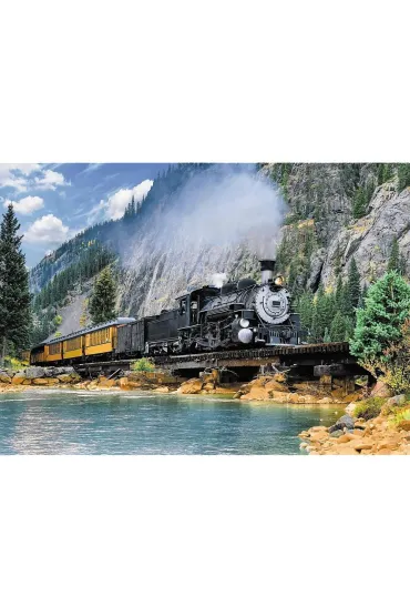 Puzzle 500 el. G�rski poci�g Trefl