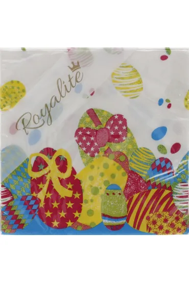 Herlitz Serwetki 33/3/20 jajka/kokardy pastel ROYALITE